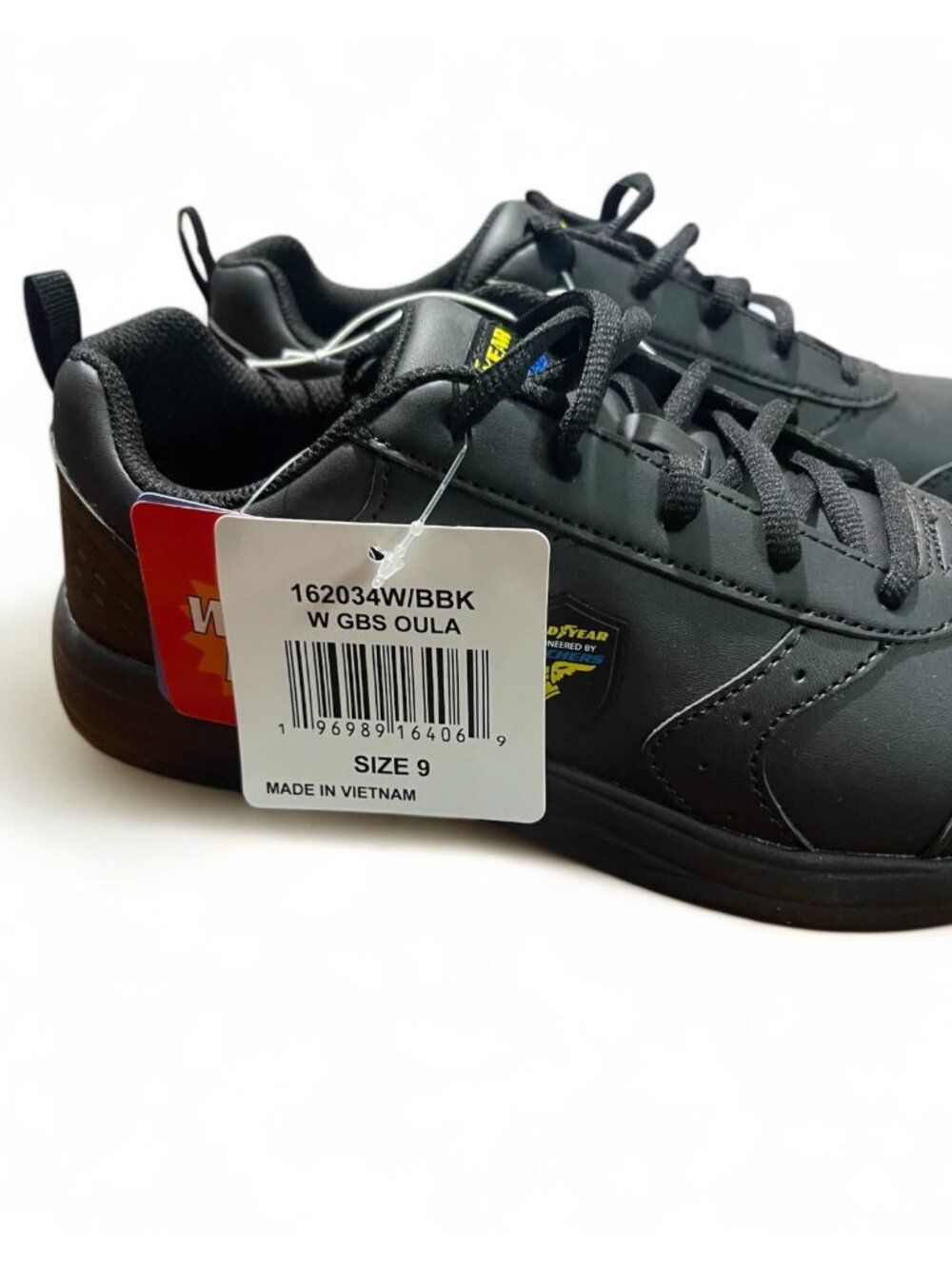 NWT Goodyear Engineered by Skechers Women S Oula Slip Resistant Shoes, Size 9 - Picture 6 of 12